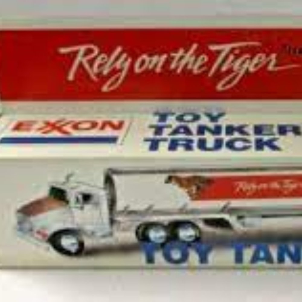 Exxon toy tanker truck